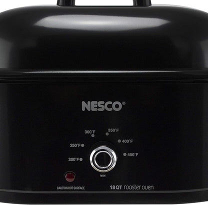 Nesco MWR18-13, Roaster Oven, 18 Quarts, Black