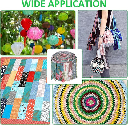 42Pcs Jelly Roll Fabric Strips Soft Cotton Quilting Fabric 2.5 x 20 Inch Pre-Cut Cotton Strips Bundles for Quilting Crafting and Sewing(Red and Green)