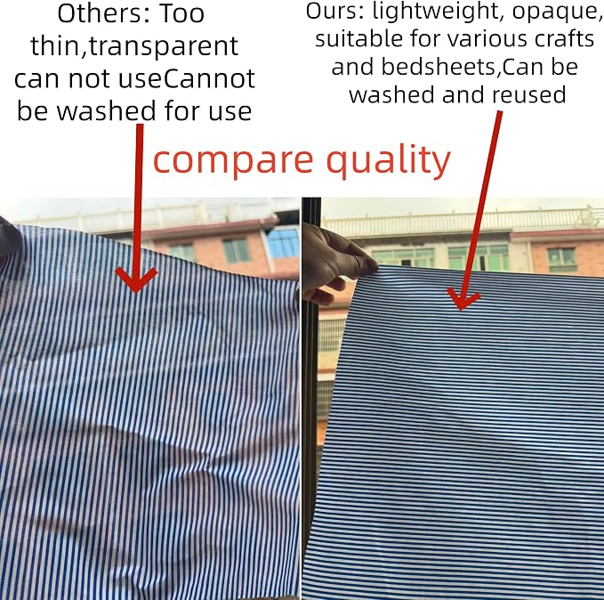 7Pcs 9.8" x 9.8"(25 * 25CM) Cotton Fabric DIY Making Supplies Quilting Patchwork Fabric Fat Quarter Bundles DIY for Quilting Cotton Patchwork Cushions (Blue, 9.8" x 9.8")