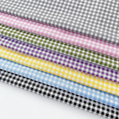 7 pcs 20" x 20" Cotton Fabric DIY Making Supplies Quilting Patchwork Fabric Fat Quarter Bundles DIY for Quilting Cotton Patchwork Cushions (Lattice, 20" x 20")