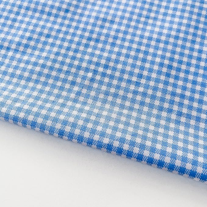 7 pcs 20" x 20" Cotton Fabric DIY Making Supplies Quilting Patchwork Fabric Fat Quarter Bundles DIY for Quilting Cotton Patchwork Cushions (Lattice, 20" x 20")