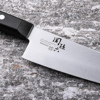 Kai KAI AB5420 Santoku Knife, Seki Magoroku, Stainless Steel, 6.5 inches (165 mm), Dishwasher Safe, Made in Japan