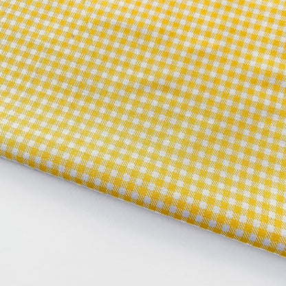 7 pcs 20" x 20" Cotton Fabric DIY Making Supplies Quilting Patchwork Fabric Fat Quarter Bundles DIY for Quilting Cotton Patchwork Cushions (Yellow Flower, 20" x 20")