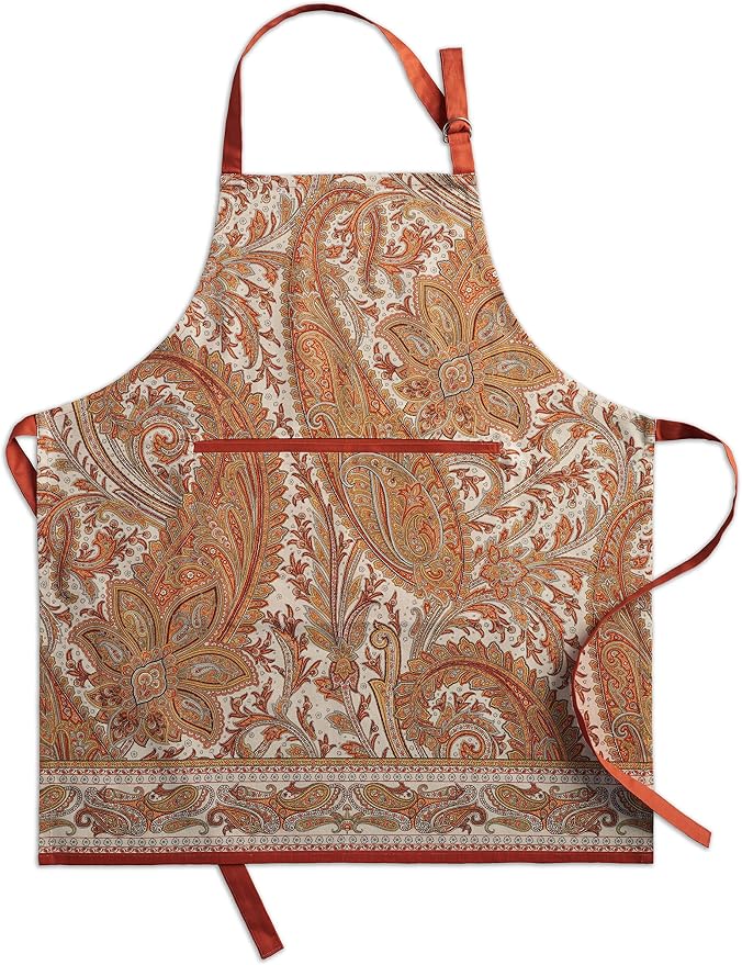 Maison d' Hermine 100% Cotton Apron for women with Pocket Kitchen Chef Apron for Men Cooking Spring Summer