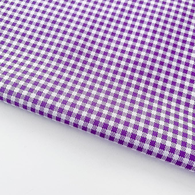 7 pcs 20" x 20" Cotton Fabric DIY Making Supplies Quilting Patchwork Fabric Fat Quarter Bundles DIY for Quilting Cotton Patchwork Cushions (Lattice, 20" x 20")