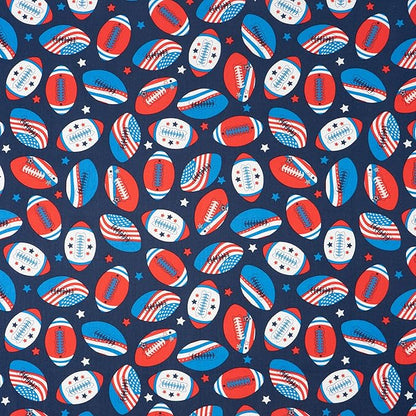Singer, 100% Cotton, Football Pack 5Pc Bundle