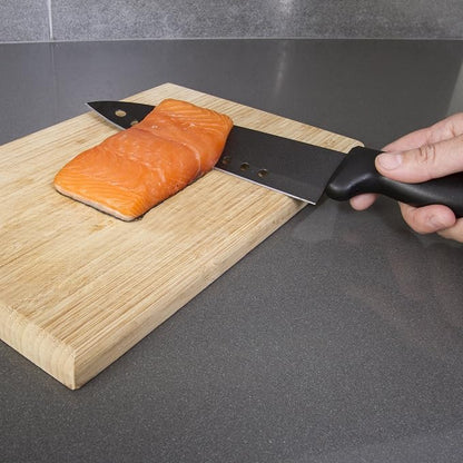 Kitchen Home Non Stick Sushi Knife - 8 inch Stainless Steel Non Stick Multipurpose Chef Knife - 2 Pack