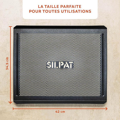 Silpat The Original Cook N' Cool Perforated Baking Tray, Aluminum, 11 5/8” X 16 1/2”